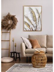 The Mia TBL0031 Pluma Kanvas Tablo 50x70 Cm