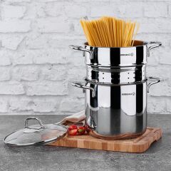 Korkmaz A1523 Perla Spagetti Tencere Seti