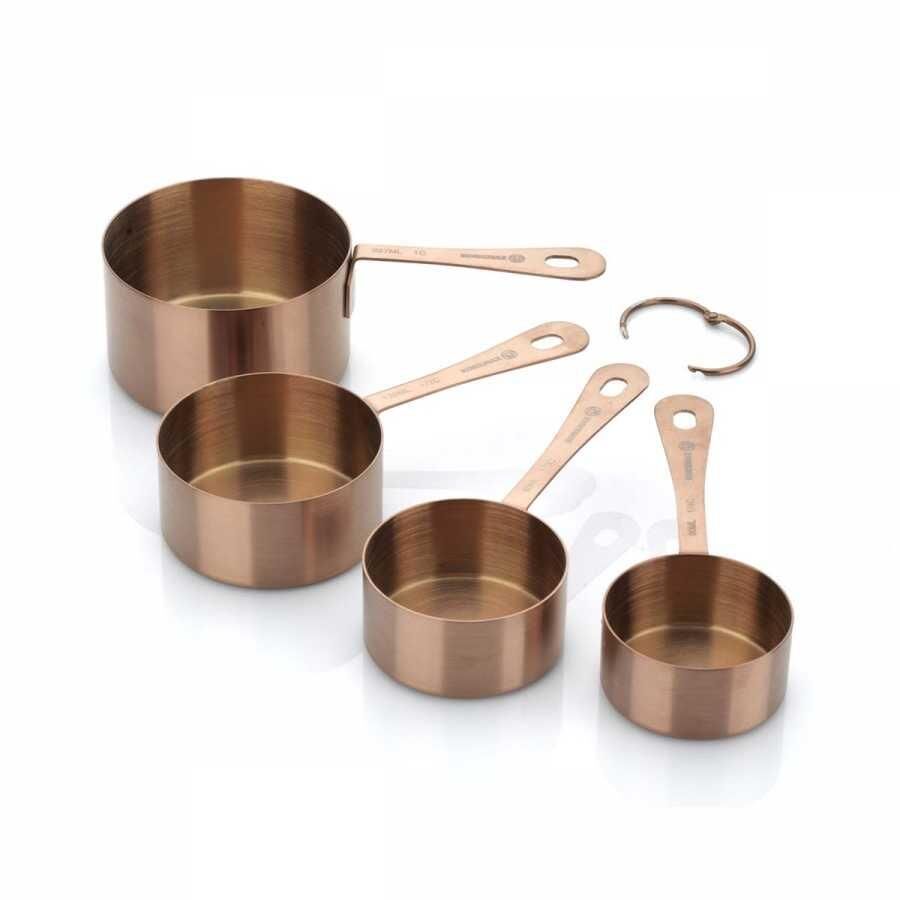 Korkmaz A666 Twisty Rosa Gold 4 Lü Ölçü Kabı