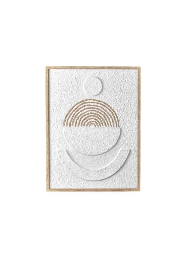 The Mia TBL0044 Bohem Kabartma Tablo 60x45 Cm