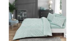 Taç Ranforce Celia V52 Mint Tek Kişilik Nevresim Takımı