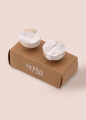 The Mia KLP0025 Sedef Çekmece ve Dolap Kulbu 2 Li Set