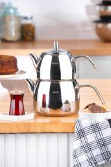 Acar 6525 Karat Space Tel Sap Çaydanlık Takımı