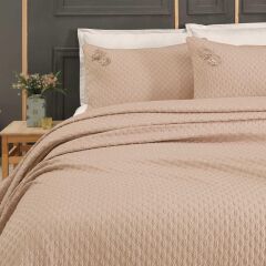 Sarev Belis V5 Oranj Yatak Örtüsü Tek Kişilik