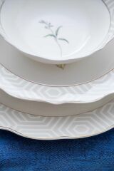 Acar 5440 Asena Porselen 24 Prç Yemek Takımı