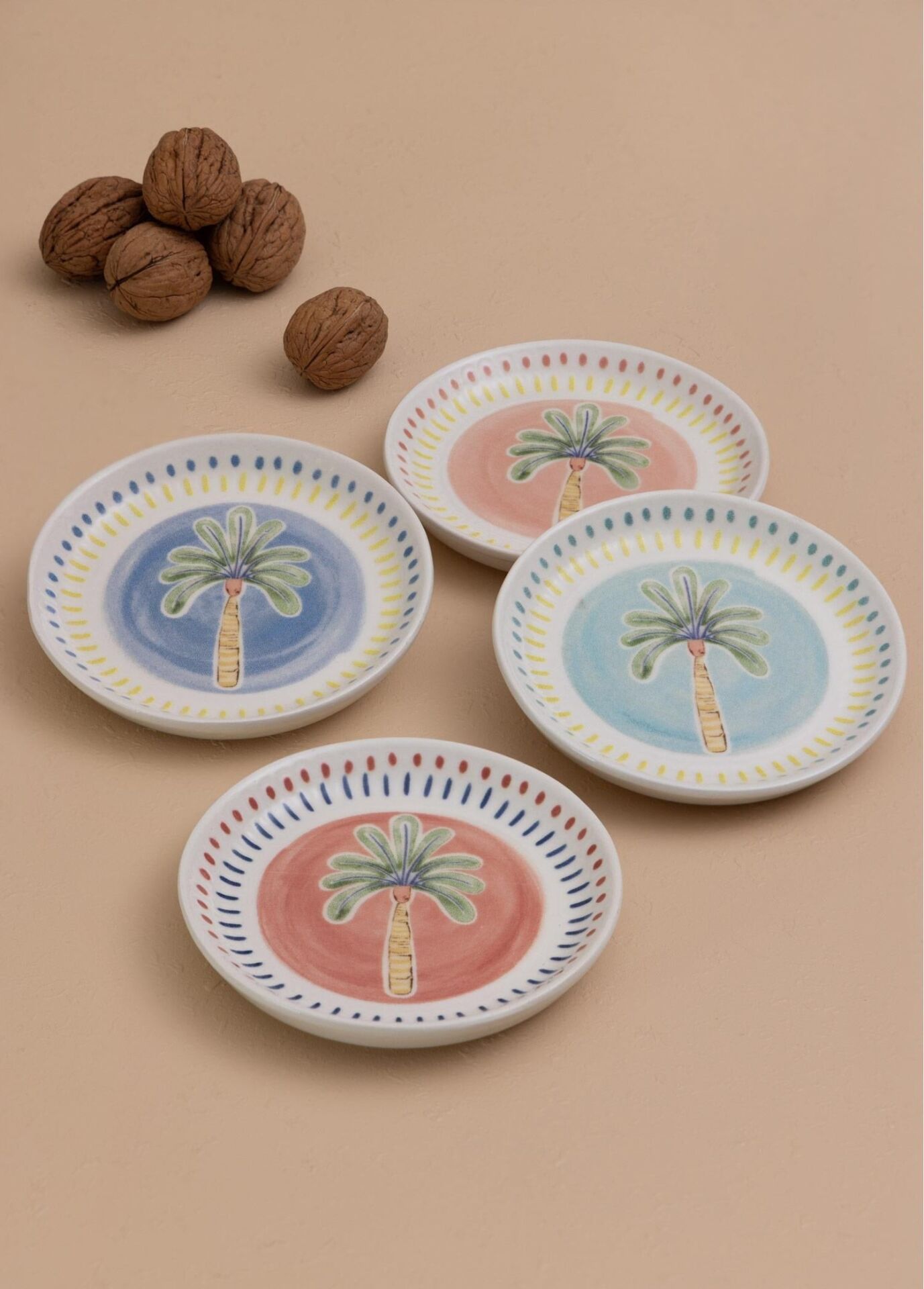 The Mia ITL0020 Italian Summer Sosluk Çerezlik 4lü Set 10 cm