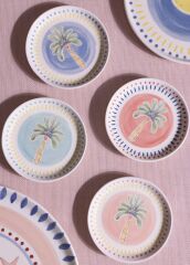 The Mia ITL0020 Italian Summer Sosluk Çerezlik 4lü Set 10 cm