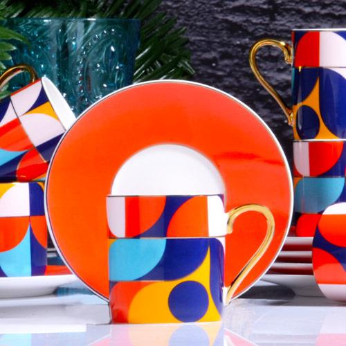 Kosova RSY-199 Alexander 6 Lı Kahve Fincan Takımı