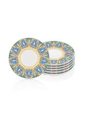 The Mia LMN008 Limoncello Çay Tabağı 6 Lı Set - 13 cm