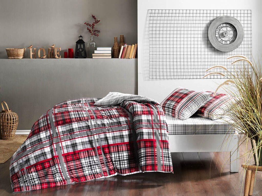 Taç Blair V1 Ranforce Çift Kişilik Nevresim Takımı