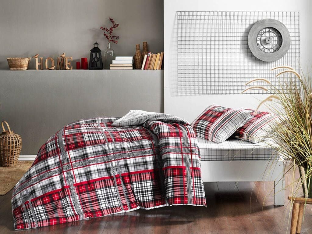 Taç Blair V1 Ranforce Çift Kişilik Nevresim Takımı