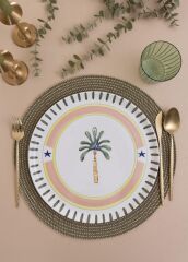 The Mia ITL0006 Italian Summer Servis Tabağı 31 Cm