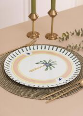 The Mia ITL0006 Italian Summer Servis Tabağı 31 Cm
