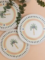 The Mia ITL0005 Italian Summer Servis Tabağı 6lı Set 26 Cm