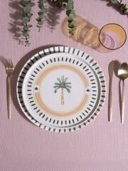 The Mia ITL0005 Italian Summer Servis Tabağı 6lı Set 26 Cm
