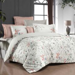 Sarev Mathılda V1 Saten Nevresim Takımı Çift Kişilik