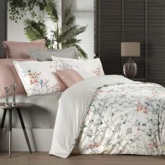 Sarev Mathılda V1 Saten Nevresim Takımı Çift Kişilik