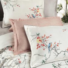 Sarev Mathılda V1 Saten Nevresim Takımı Çift Kişilik