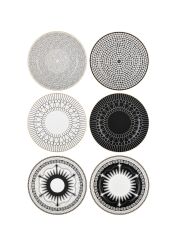 The Mia DNR0042 Wille Pasta Tabağı 6 Lı Set - 21 cm