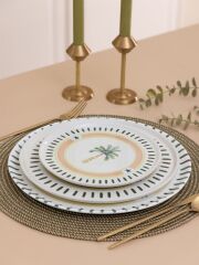 The Mia ITL0004 Italian Summer Pasta Tabağı 6lı Set 19 Cm