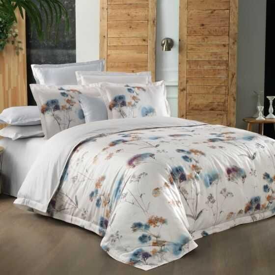 Sarev Arıana V1 Saten Nevresim Takımı Çift Kişilik