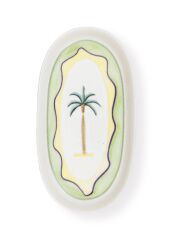 The Mia ITL0018 Italian Summer Oval Servis Tabağı 2li 23 Cm