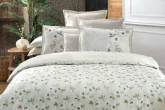 Sarev Mılena V1 Saten Nevresim Takımı Özel Ebat