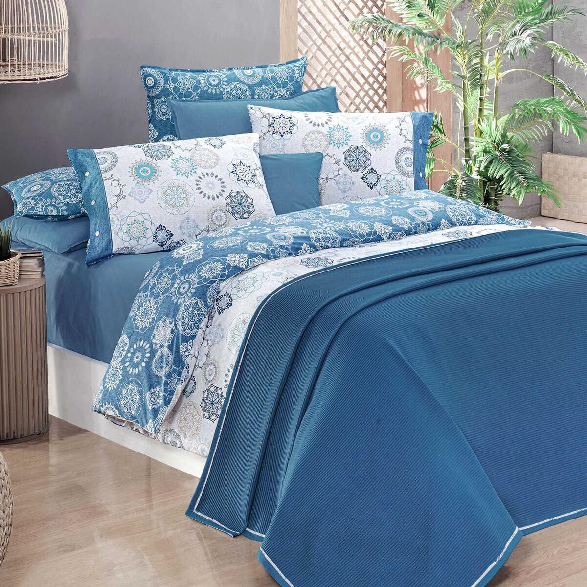 Sarev Eva Bronte V3 Pike Setli Nevresim Takımı Tek Kişilik