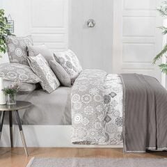 Sarev Eva Bronte V1 Pike Setli Nevresim Takımı Tek Kişilik