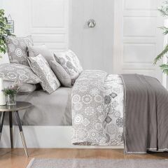 Sarev Eva Bronte V1 Pike Setli Nevresim Takımı Tek Kişilik