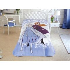 Taç Lisanslı Disney Frozen 2 Snow Tek Kişilik Battaniye