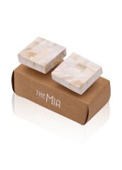 The Mia KLP0024 Sedef Çekmece ve Dolap Kulbu 2 Li Set