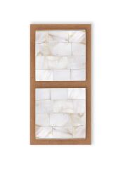 The Mia KLP0024 Sedef Çekmece ve Dolap Kulbu 2 Li Set