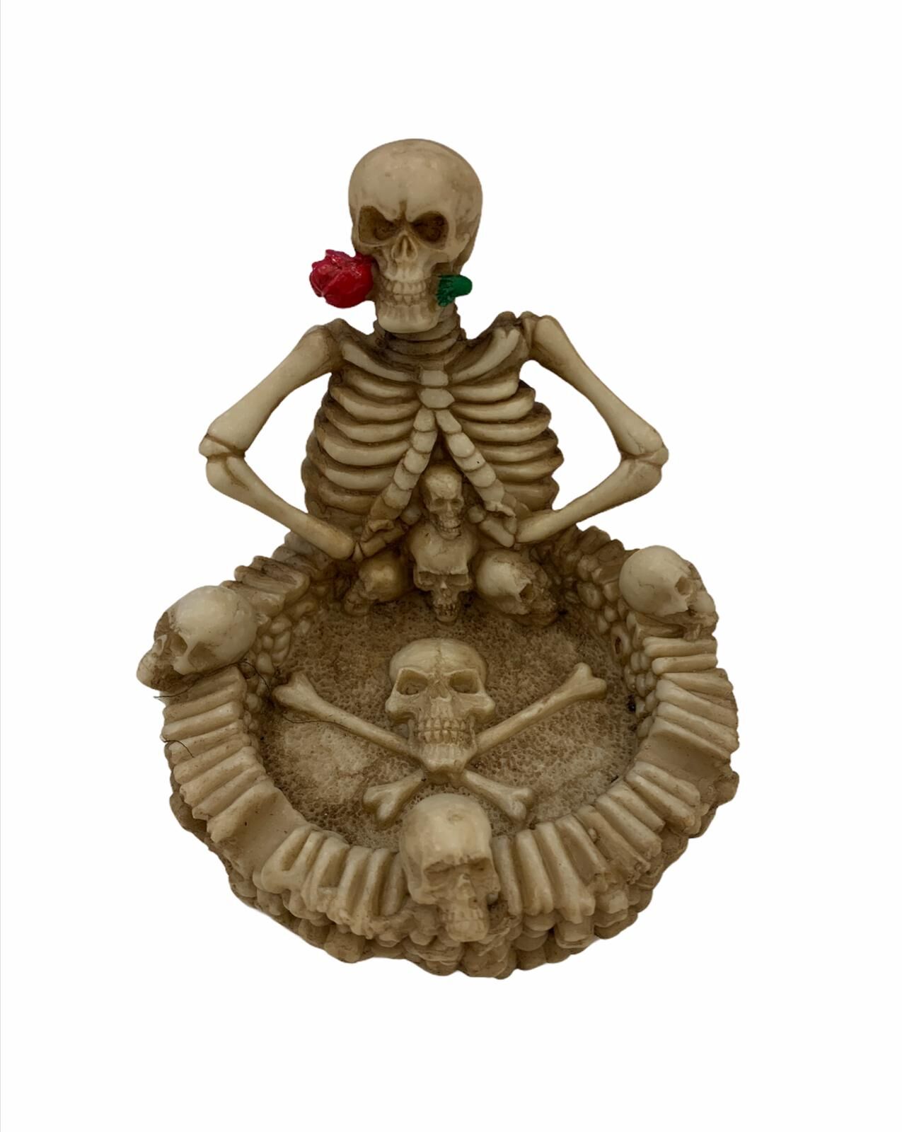 Gül İskelet Temalı Kül Tablası AK.HZ.08