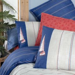 Sarev Kos V1 Fancy Poplin Nevresim Takımı Tek Kişilik