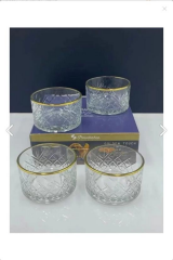 Paşabahçe 530040G Timeless Golden Touch 4 Lü Kase