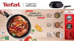 Tefal Ingenio Titanyum 2X XL Force Büyük Tava ve Tencere Seti 12 Parça