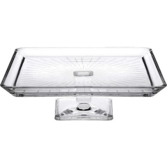 Paşabahçe 950007 Ayaklı Kare Servis Tabağı