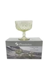 Paşabahçe 440211Y Timeless Dondurmalık 2 Li Ayaklı Yeşil