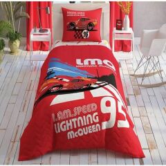 Taç Lisanslı Disney Cars Full Speed 4 Mevsim Complete Set Tek Kişilik