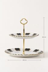 Acar 9327 Cleef 2 Katlı Kurabiyelik - 26 Cm
