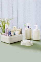 Kosova BNY001 4 Lü Banyo Seti Krem