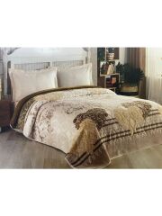 Kristal Tanem Haki Çift Kişilik Battaniye 220x240 Cm