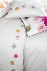 Sarev Mısty V1 Saten Çift Kişilik Nevresim Takımı