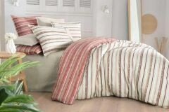 Sarev Rabina V1 Fancy Poplin Nevresim Takımı Çift Kişilik