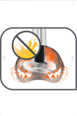 Tefal HB204A30 Activflow Cam Hazne Gümüş Blender Set 1500 W