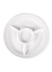 The Mia GRD0021 Grande Servis Tabağı Bölmeli Beyaz 39 Cm