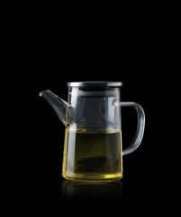 Acar 9344 Evie Metal Kapaklı Cam Yağdanlık - 200 ML