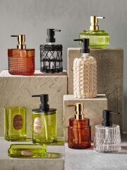 The Mia BNY0031 Globe 3 Parça Banyo Seti Yeşil