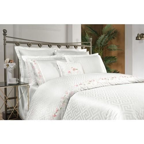 Sarev Bratislava V1 Pamuk Saten Çift Kişilik Nevresim Takımı